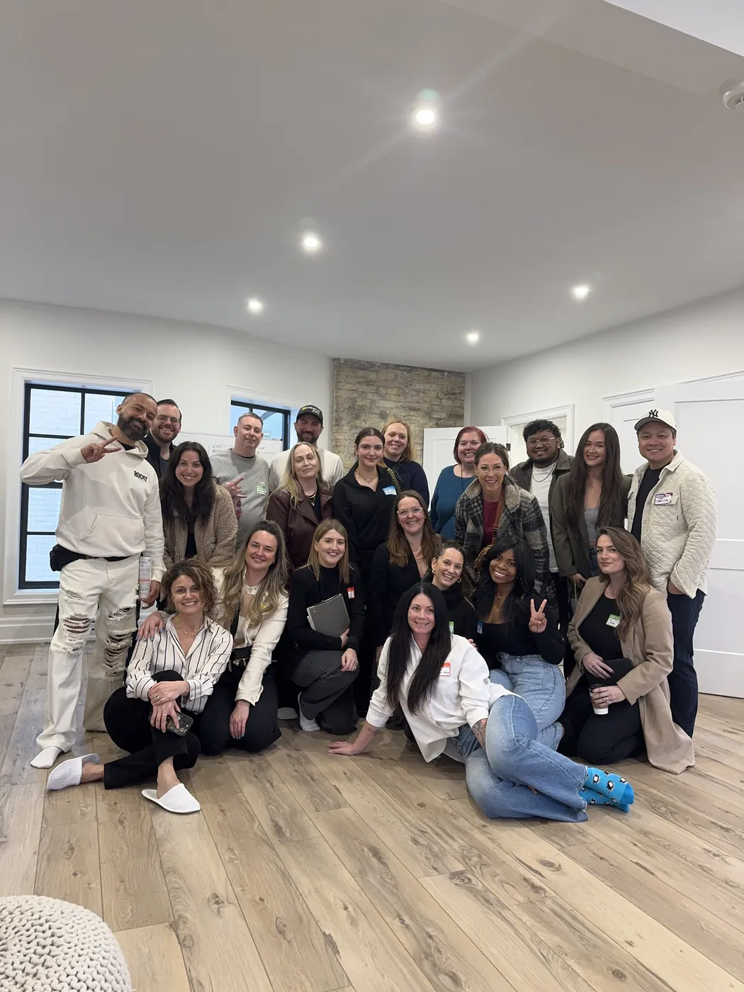 Members of The Collective together at Lumen House